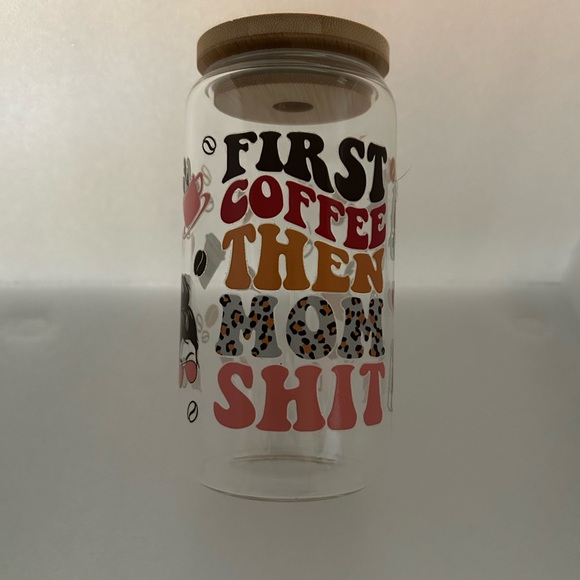 First Coffeee Then Mom Cup - Picture 2 of 4